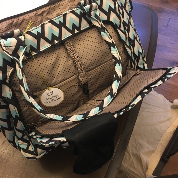 JuJuBe Be Classy Black Diamond Diaper Bag - Picture 5 of 7